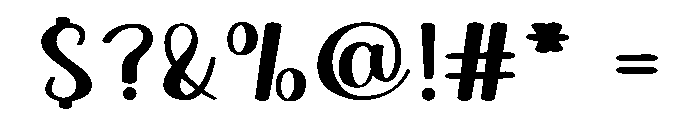 Good Notes Font OTHER CHARS