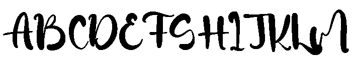 Good Side Font UPPERCASE