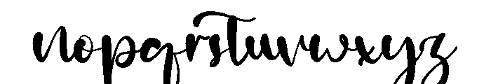 Good Side Font LOWERCASE
