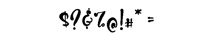 Good Smile Font OTHER CHARS