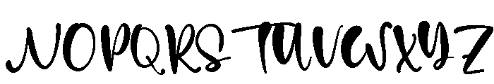 Good Smile Font UPPERCASE