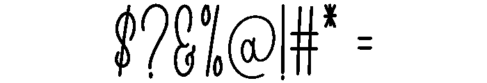 Good Teacher Font OTHER CHARS