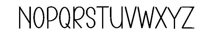 Good Vibes2 Font LOWERCASE