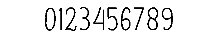 GoodTime1 Font OTHER CHARS