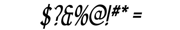 Goodfish-Italic Font OTHER CHARS