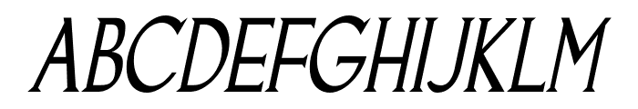 Goodfish-Italic Font UPPERCASE