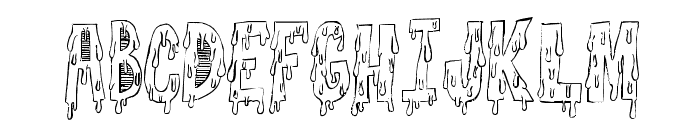 GoodnightFreak-Regular Font UPPERCASE