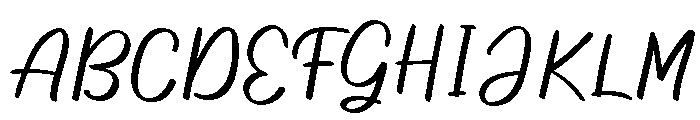 Goodshow Regular Font UPPERCASE