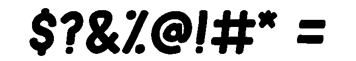 Goodvibe Font OTHER CHARS