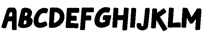 Goodvibe Font UPPERCASE