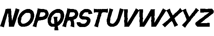Goody Font UPPERCASE