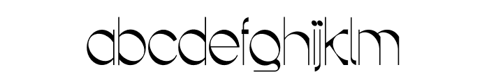 Goolangola Light Font LOWERCASE