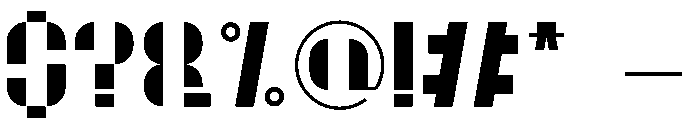 Gorasc Font OTHER CHARS