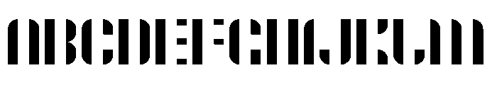 Gorasc Font UPPERCASE