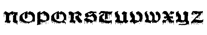 Gore Regular Font UPPERCASE