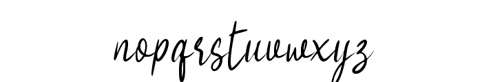 Goresan Script Font LOWERCASE