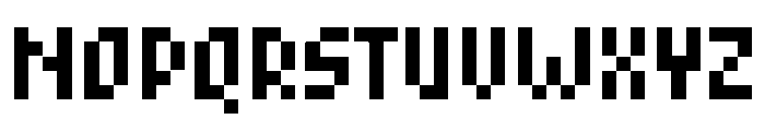 Gorgeous Pixel Font UPPERCASE