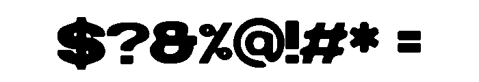 Goride Sans Inked Font OTHER CHARS