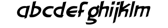 Gorilla Milkshake Italic Font LOWERCASE