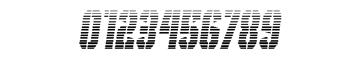Gorilla Warfare Gradient SemIt Font OTHER CHARS