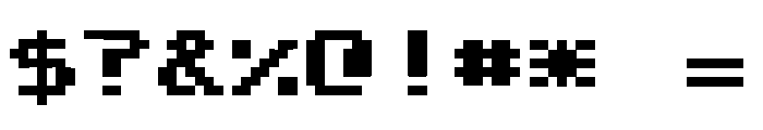 Gorrister Font OTHER CHARS