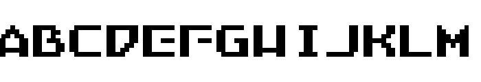 Gorrister Font UPPERCASE