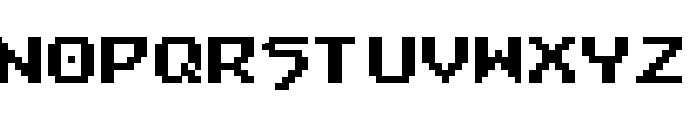 Gorrister Font UPPERCASE