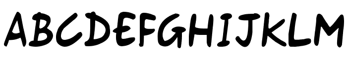 Gort's Fair Hand normal Font UPPERCASE