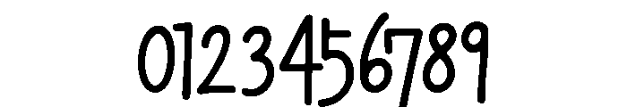 Gossamer Noon Sans Regular Font OTHER CHARS