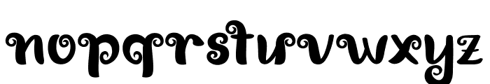 Gostab Font LOWERCASE