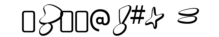 GotNoHeart-Regular Font OTHER CHARS
