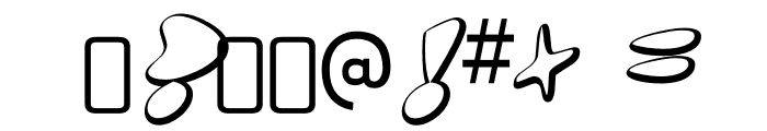 GotNoHeart-Regular Font OTHER CHARS