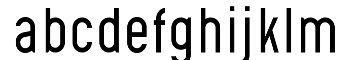 Gotcha Gothic Light Font LOWERCASE