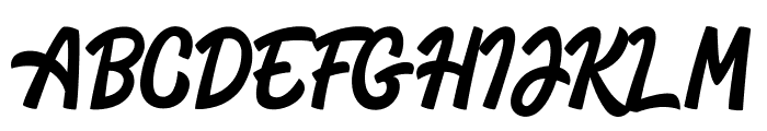 Goteru FREE Font UPPERCASE