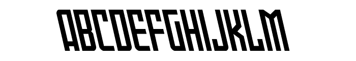 Gotham Knights Leftalic Font UPPERCASE