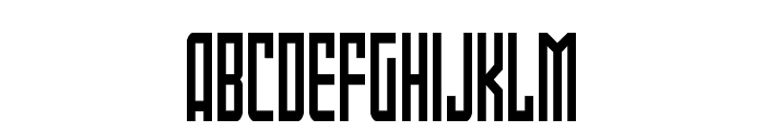 Gotham Knights Shift Condense Font UPPERCASE