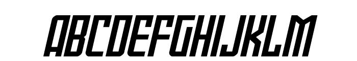 Gotham Knights Shift ExpanItal Font UPPERCASE