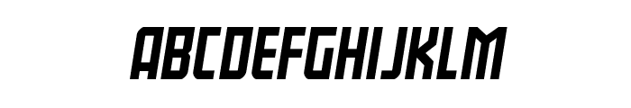 Gotham Knights Shift Semi-Ital Font LOWERCASE