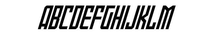 Gotham Knights Super-Italic Font UPPERCASE