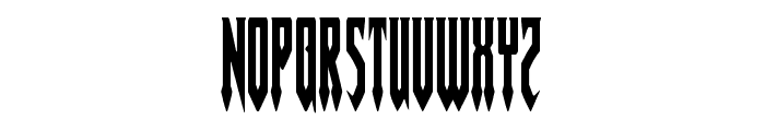 Gotharctica Condensed Font LOWERCASE