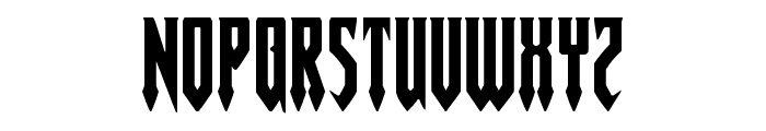 Gotharctica Expanded Font LOWERCASE