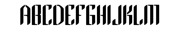 Gothic 45 Font UPPERCASE