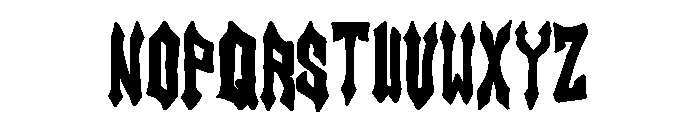 Gothic Armor Font UPPERCASE