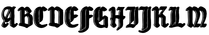 Gothic Division 1939 Font UPPERCASE