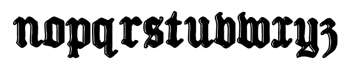 Gothic Division 1939 Font LOWERCASE