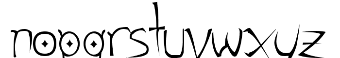 Gothic Hijinx Font UPPERCASE