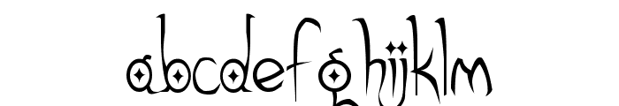 Gothic Hijinx Font LOWERCASE