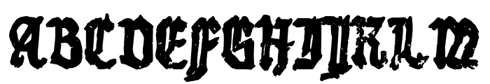 Gothic Mother Font UPPERCASE