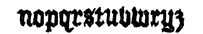 Gothic Mother Font LOWERCASE