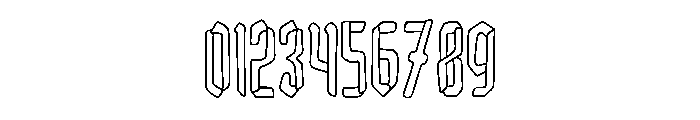 Gothic Orchestra Font OTHER CHARS